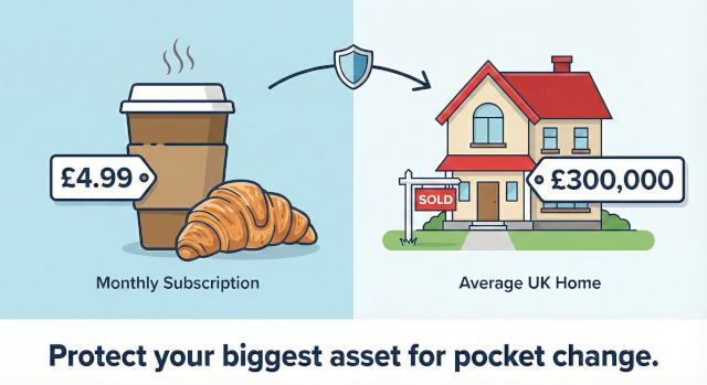 Monthly cost vs the cost of a property